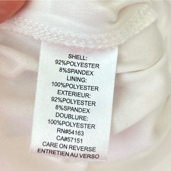 Calvin Klein Sheath Mini Dress Scuba Floral print Knee Length Cocktail Size US 2 - Picture 13 of 15